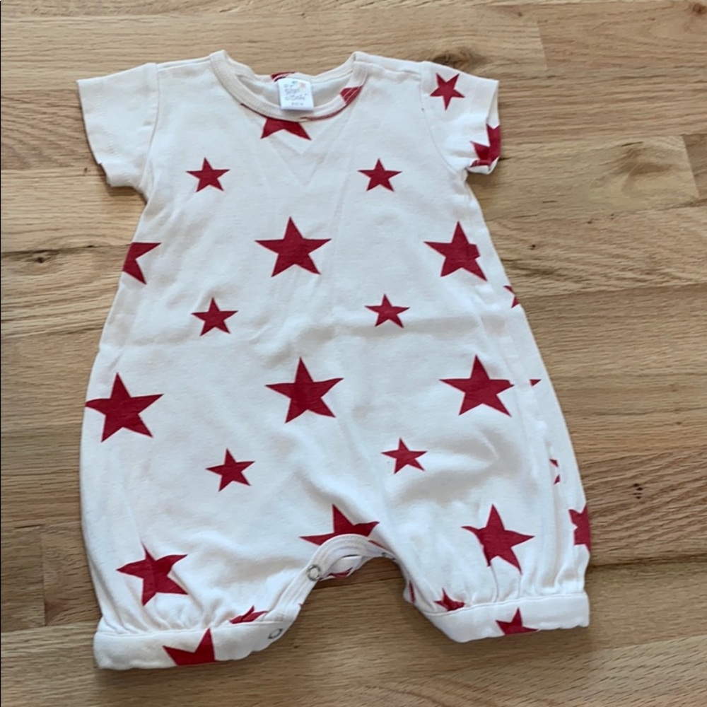 Girls Star Romper
